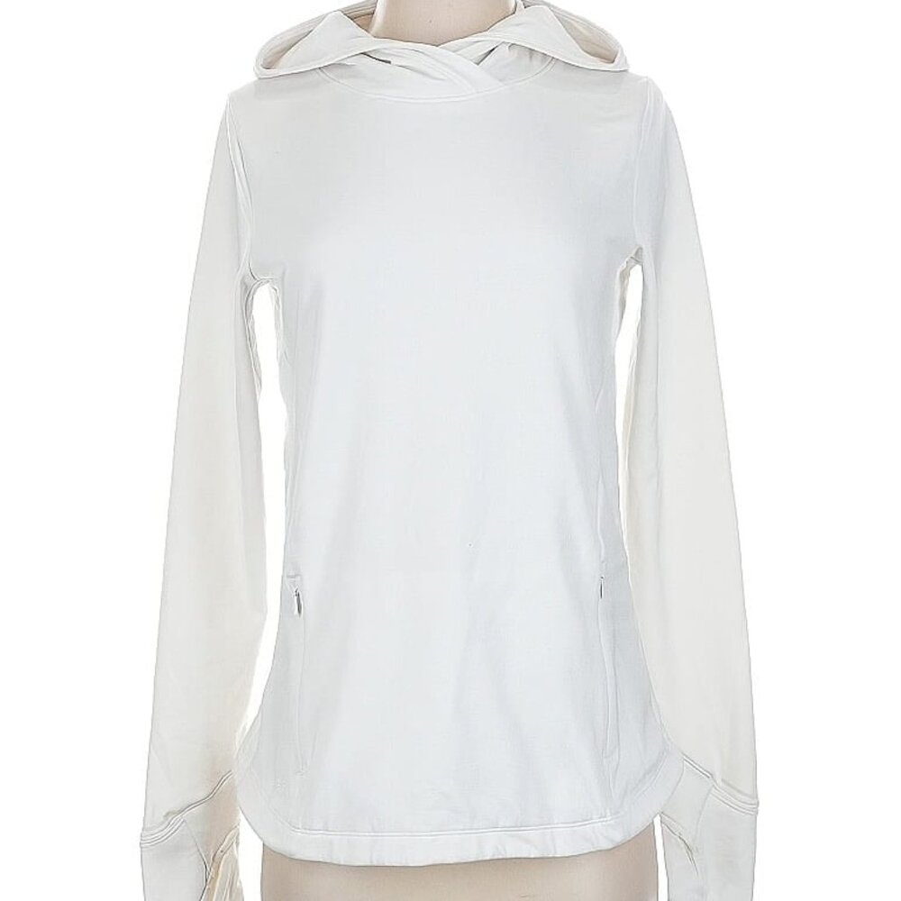 Athleta XS Long Sleeve White 🤍 Hoodie :)